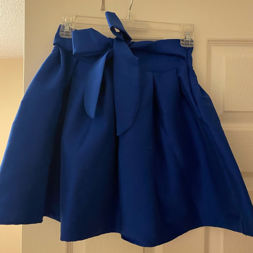 Royal Blue skirt